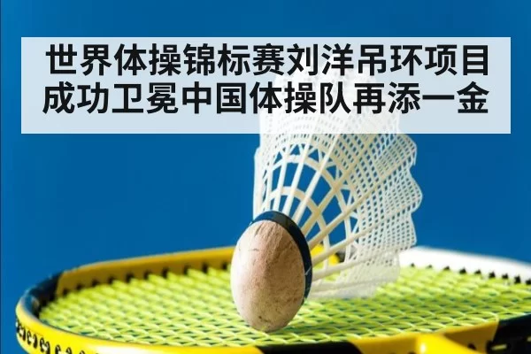 世界体操锦标赛刘洋吊环项目成功卫冕中国体操队再添一金